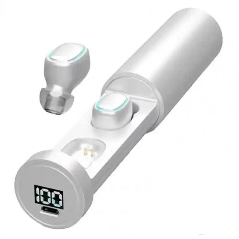 

Bluetooth earphone TWS wireless touch control Bluetooth 5.0 with LED digital display