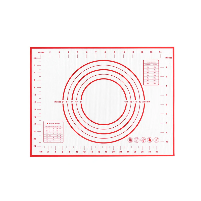 Большой силиконовый коврик для выпечки 80*60 см раскатки кондитерских изделий