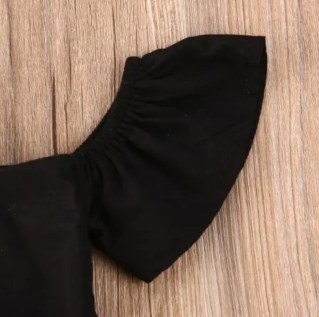 Летние комплекты одежды для маленьких девочек 3 предмета футболка с бантом и