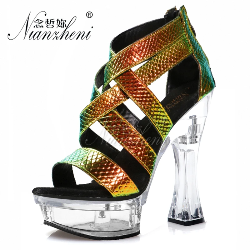 

Туфли на очень высоком каблуке танцующие сандалии 14 см для ночного клуба, элегантная обувь с открытым носком, в римском стиле, на каблуке 6 дюймов, для вечевечерние, сцены Туфли для экзотических танцовщиц каблуки