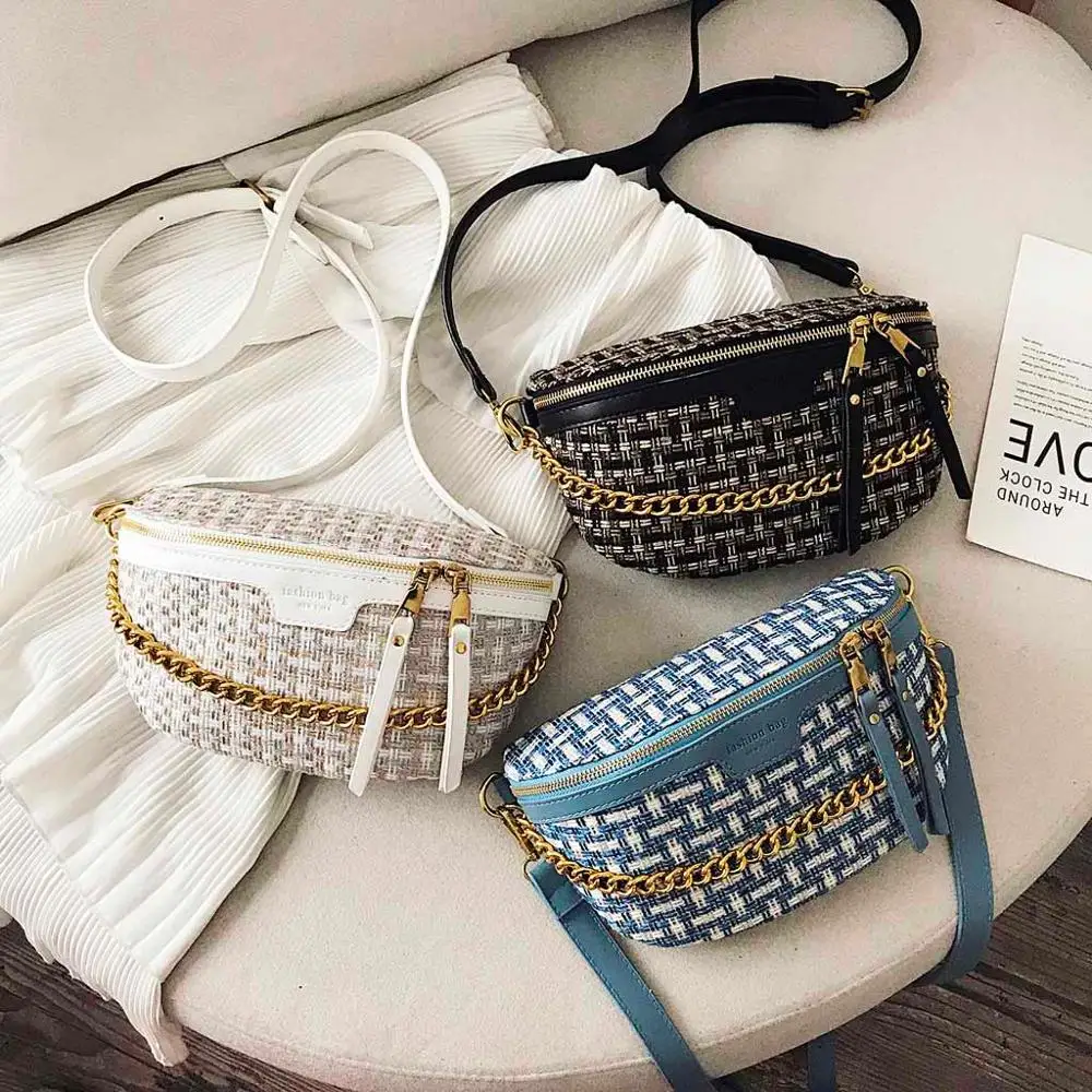 Забавная сумка для женщин модная нагрудная Повседневная Соломенная Сумочка