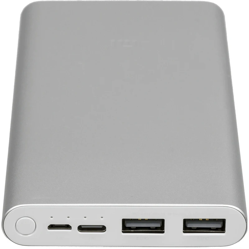 Внешний аккумулятор (Power Bank) XIAOMI Mi Power Bank 3 PLM13ZM 10000мAч серебристый (vxn4273gl)|Внешние