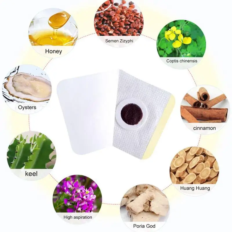 4 шт./кор. спальный Стикеры нетканый Материал успокаивая и расслабления тела