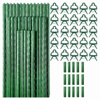 plant supportstomato cages assembled garden plant stakes for vertical climbing plantsplant stakes and support 75 pcs