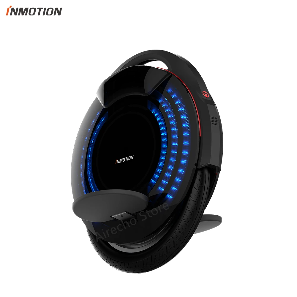 Моноцикл INMOTION V8, самобалансирующийся самокат с декоративными лампами, Одноколесный электрический самокат Hover Skate Hover Board