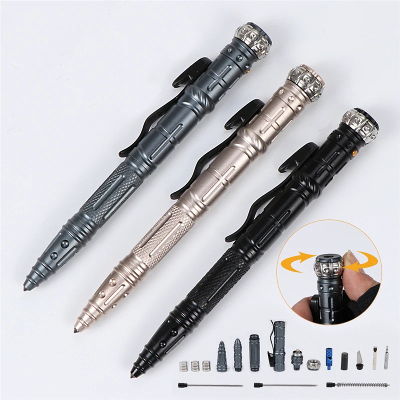Тактическая ручка из алюминиевого сплава для самообороны|Уличные инструменты| |