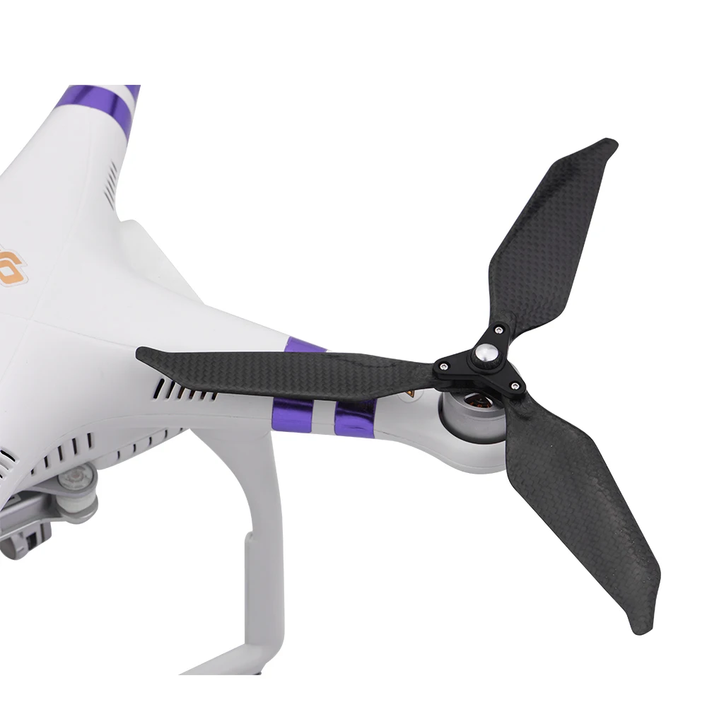 Низкошумный складной пропеллер для DJI Phantom 3 2 Carbon Fiber 9455S с шумоподавлением лопасти