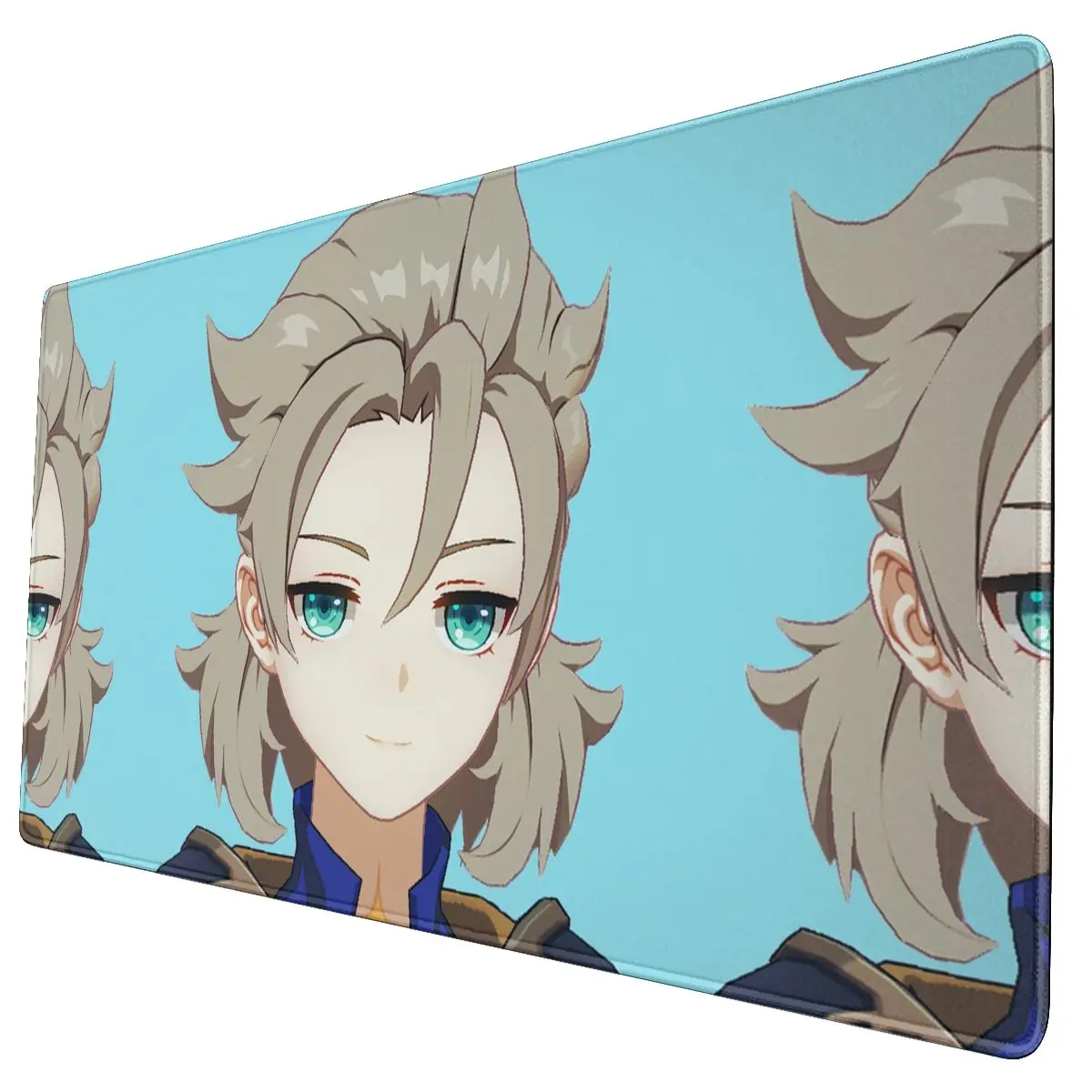 

Cute Smug Albedo Genshin Impact Gaming Mouse Pad Office Desk Mat 90x40cm Printing Mousepad for Computer
