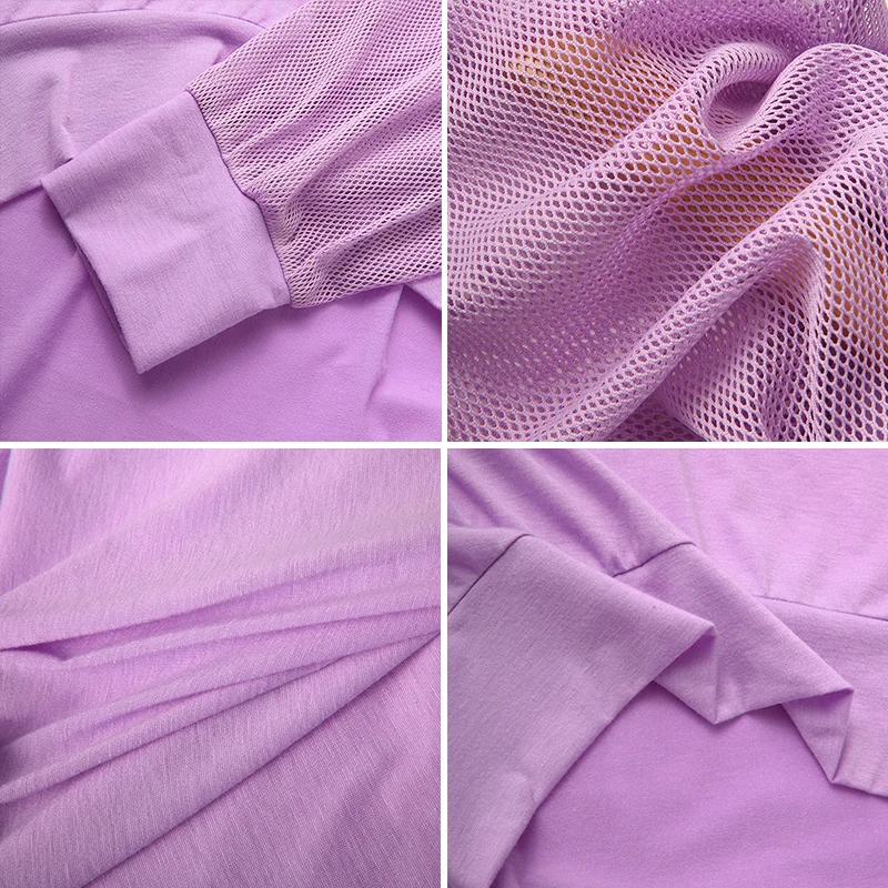 

INCERUN Fashion Men Sets Mesh Patchwork Solid Hooded Long Sleeve Crop Tops & Shorts Streetwear Casual Mens Suits 2 Pieces S-5XL