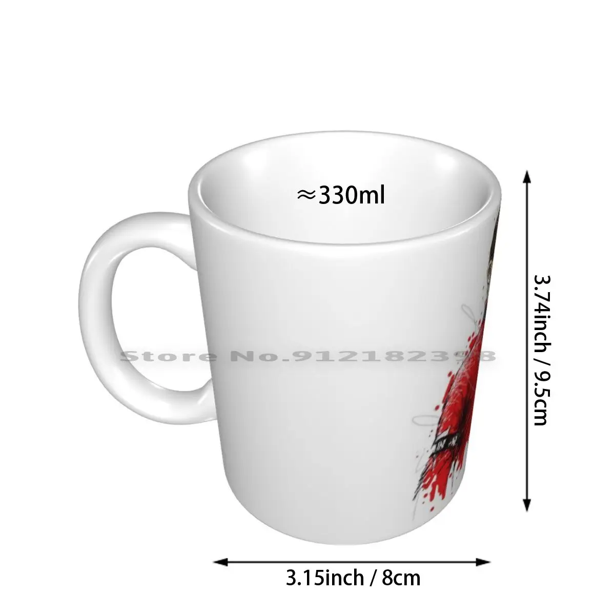 Эрик кантонский король Керамические Кружки Кофейные чашки Кружка для молока чая