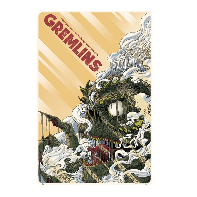 Настенные стикеры Gremlins для детской комнаты игровой центр украшение дома