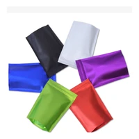 food grade customizable color frosted aluminum foil stand up zipper packaging stosh snacks tea seafood ziplock heat sealing bags