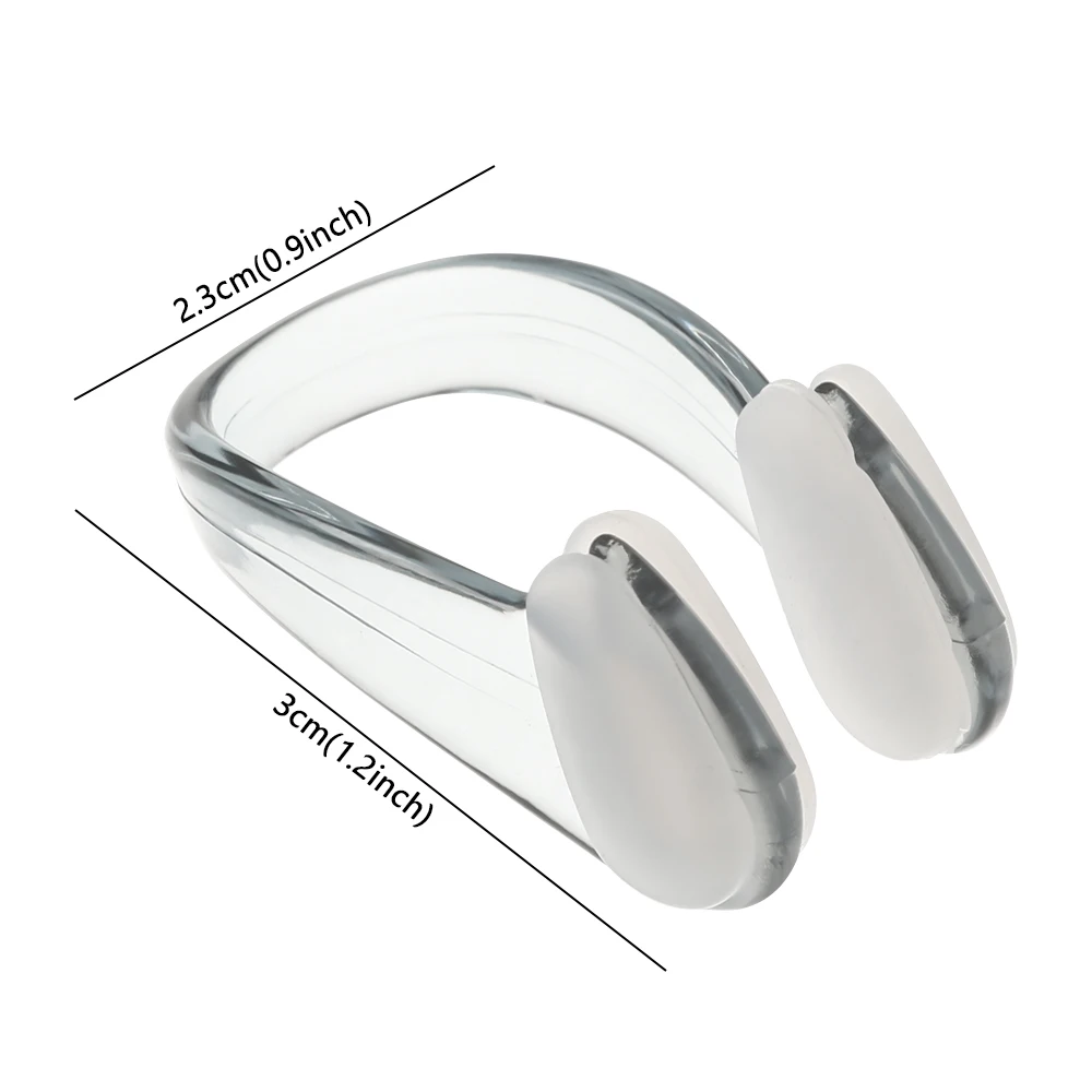 Силиконовые Мягкие зажимы для носа 4 шт. маленький размер 6 цветов беруши плавания