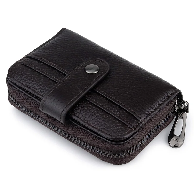 COMFORSKIN натуральная кожа держатели для карт RFID защита унисекс бумажник мужчин