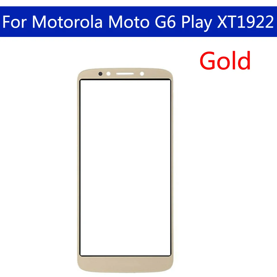 Сенсорный экран 5 7 дюйма для Motorola Moto G6 Play xt006 сенсорный передняя панель стеклянная