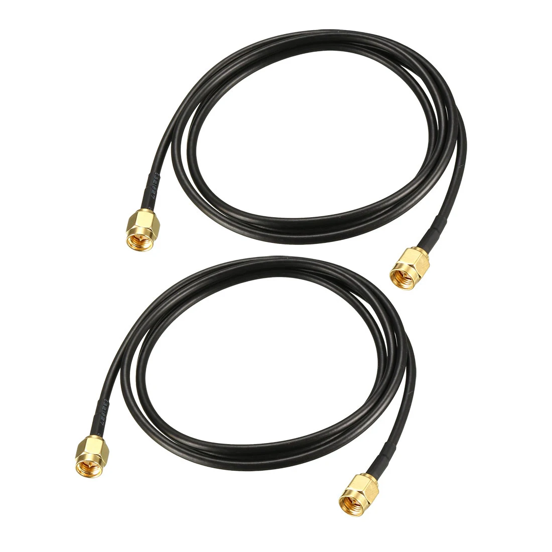 

Uxcell SMA штекер SMA Мужской коаксиальный кабель 50 Ом RG174 2шт