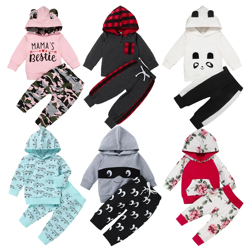 

Детский комплект из свитера, детская одежда, Топ с длинным рукавом для мальчиков и девочек, комплект из двух предметов, осенний костюм, детская одежда, комплект детской одежды