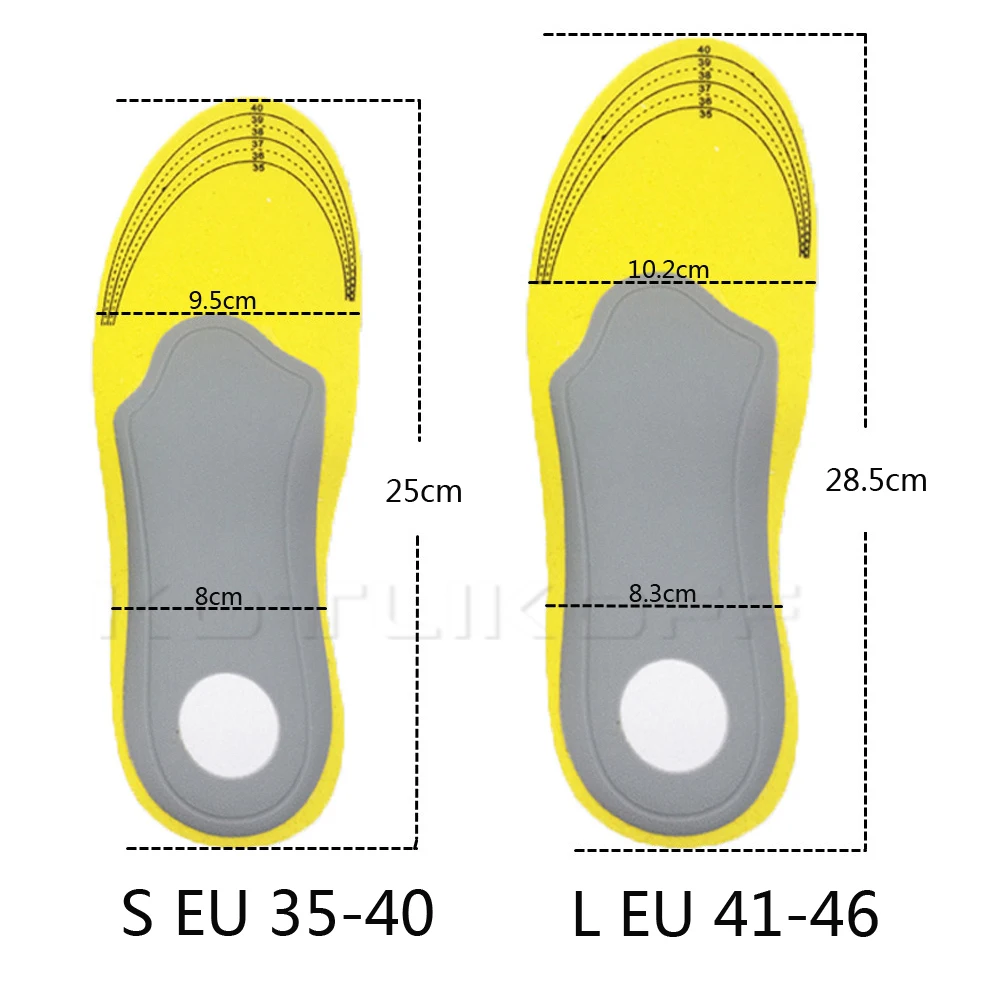 Дышащие ортопедические стельки для взрослых вставки с высокой поддержкой свода