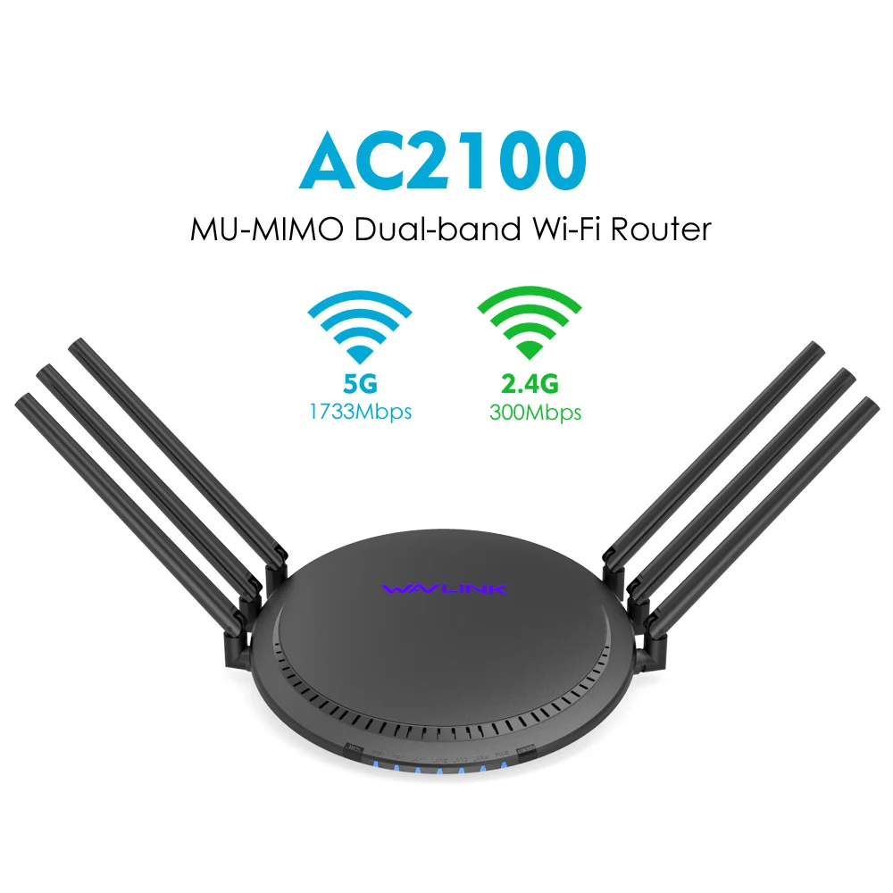 AC3000 Tri трехдиапазонный беспроводной WiFi роутер 2,4G+ 5 ГГц с Touchlink Gigabit Wan/Lan Смарт Wi-Fi ретранслятор/точка доступа USB 3,0 - Цвет: AC2100 WIFI Router
