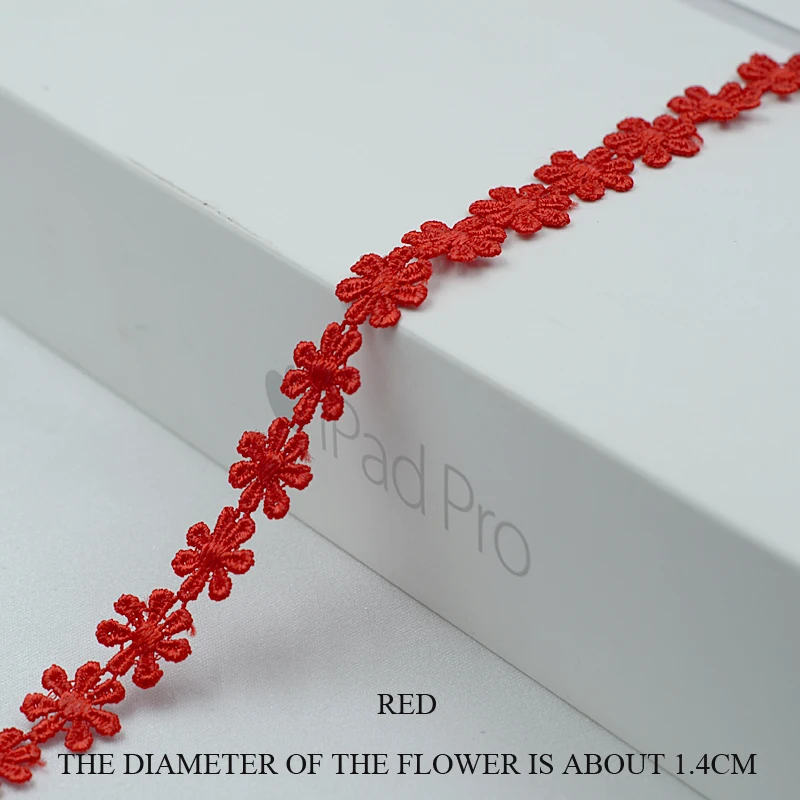 1 ярд вышивка кружевной ткани 4 см отделкой гипюровые ленты Набор для творчества