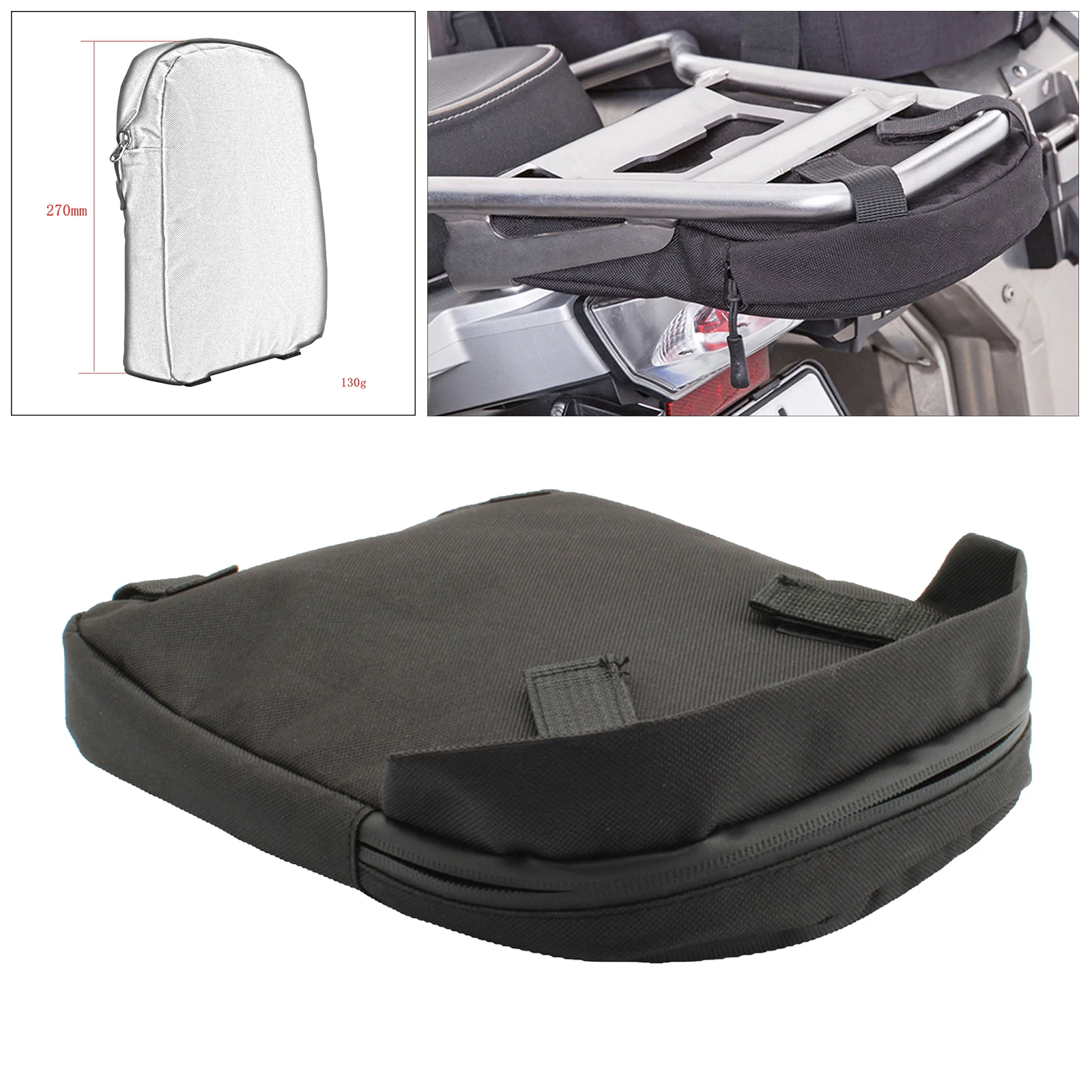

Motorcycle Rear Under Luggage Rack Bag Tail Bag For BMW R1250 GS