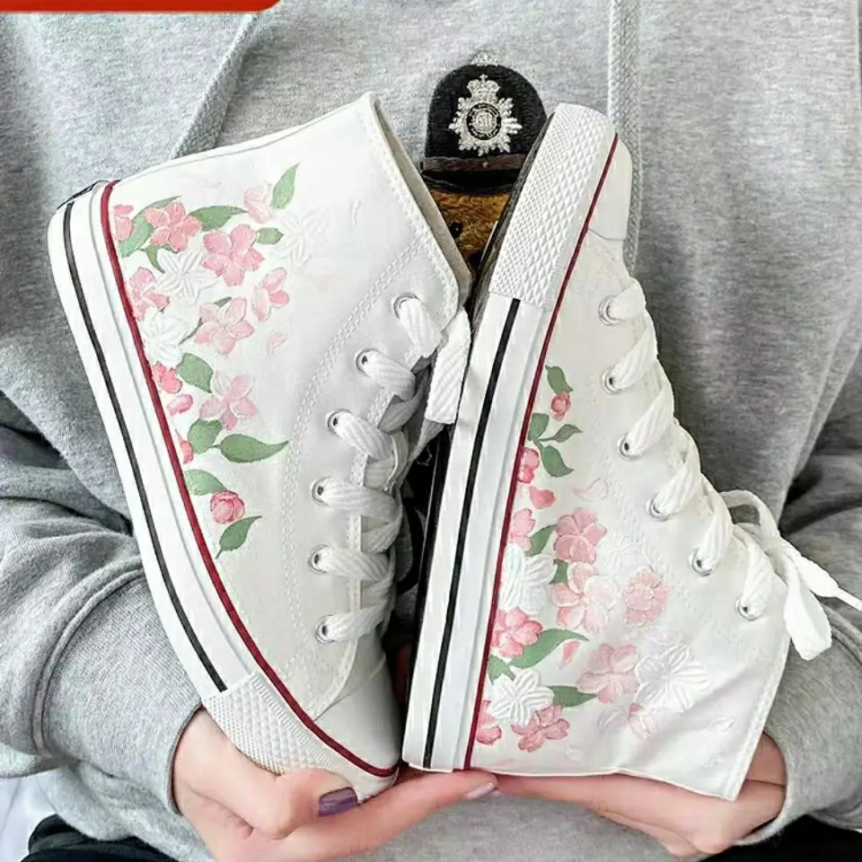 

Cherry high top canvas