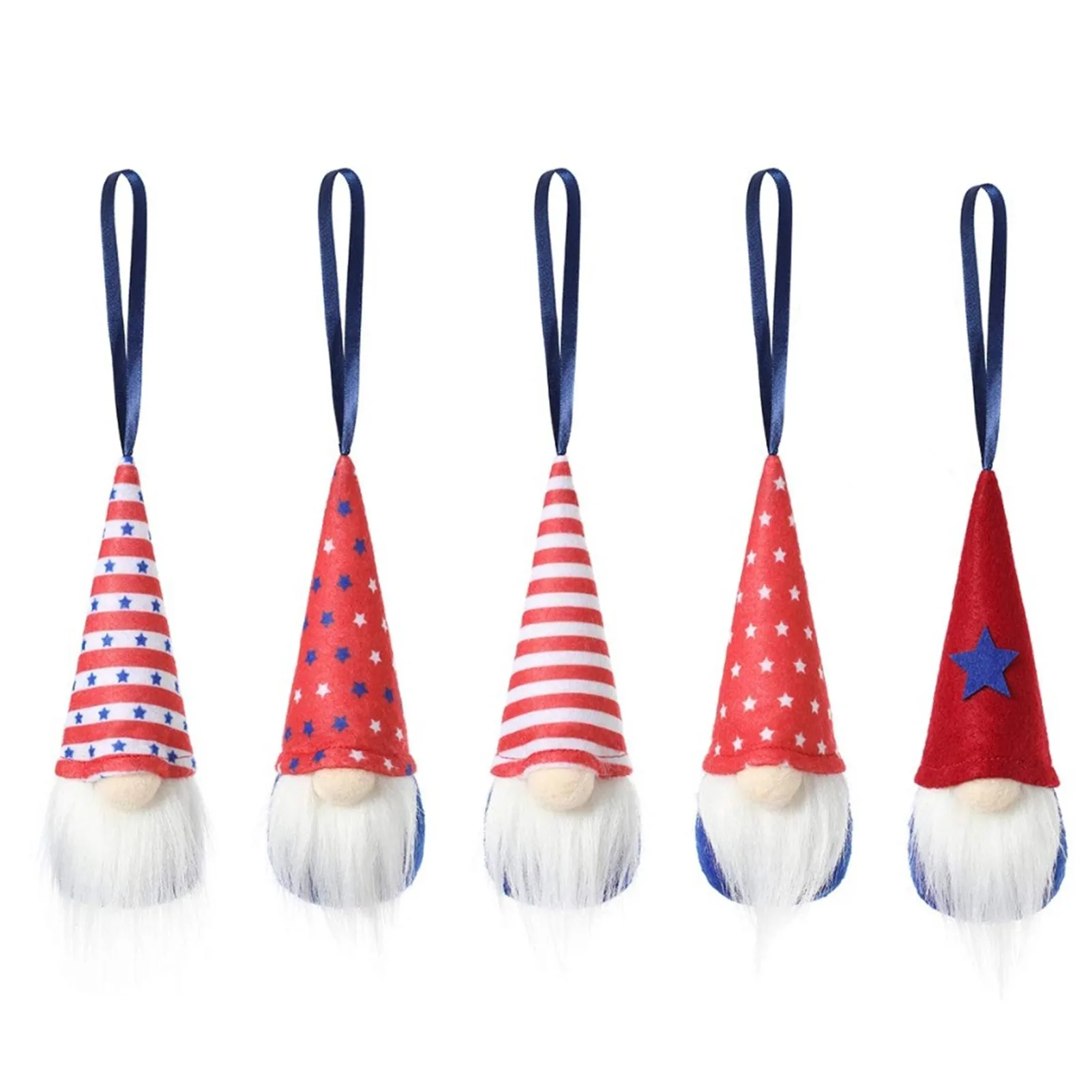

Independence Day Faceless Gnome Hanging Ornament Patriotic Doll Decoration For Home Pendant Gifts Drop Ornaments Party Supplies