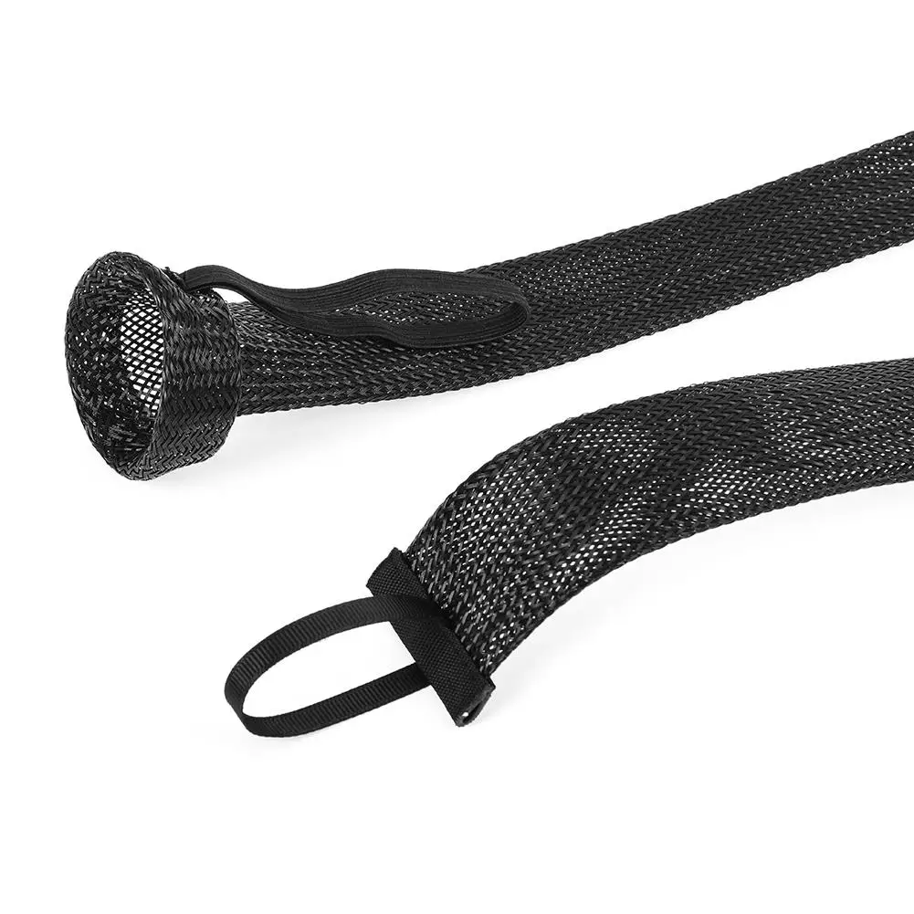 Чехол для рыболовного удилища сетчатая насадка на удочку с золотым наконечником