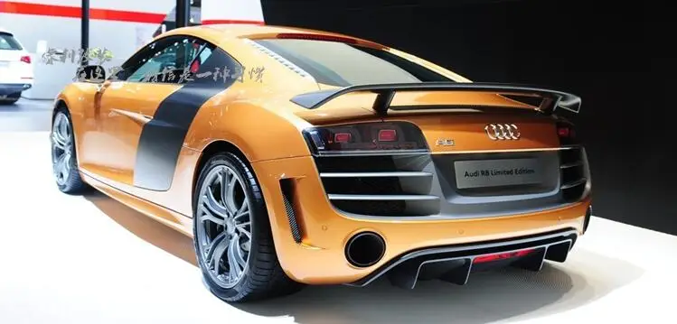 Спойлер для Audi R8 V8 V10 GT 2007 2008 2009 2010 2011 2012 2013 2014 2015 Высокое качество Настоящее