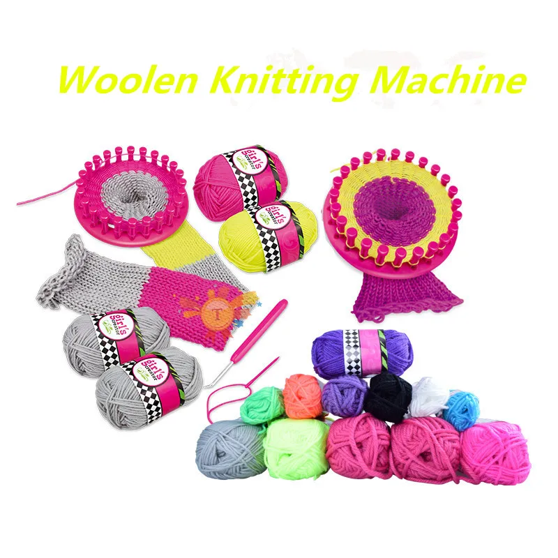 20 40 позиций игл большая ручная вязальная машина ткацкий станок вязание для шапки