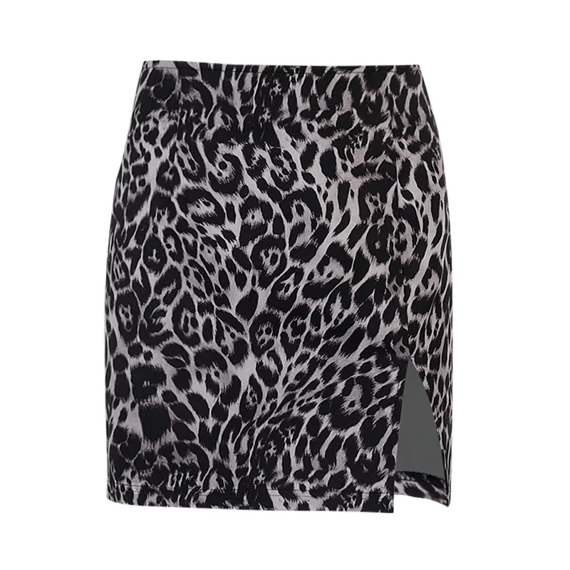 

Women's Leopard Print Wrap Hip Skirt Women Mini Skirt High Waist Leopard Zebra Print Party Clubwear Casual Short Sexy Skirt