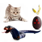Инфракрасная модель змея, кошки, игрушки и яйца, погремушки, Шуточный трюк с животными, ужасные смешные детские игрушки, Забавный новый подарок
