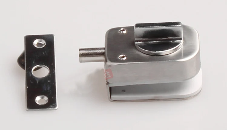 

Stainless steel,Glass Door Latches Lock/bolt,138A ,Without drilling,for Double/single glass door, Frameless glass door