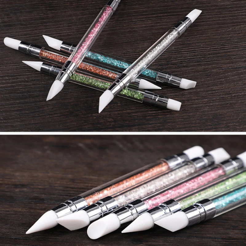 5 шт. точечная ручка инструменты для дизайна ногтей карандаш Стразы инструмент