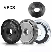 3 pcs flange nuts m14 screw 1bottom pressure plate accessories kit set for bosch metabo angle grinder