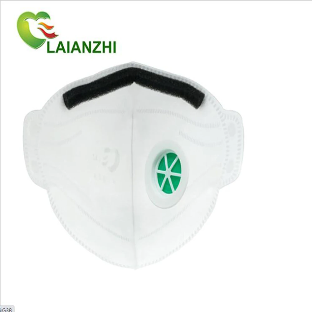 

5/10 pieces LAIANZHI KLT11 FFP2 Foldable dust-proof belt valve Respirator to prevent dust particles can be used multiple times