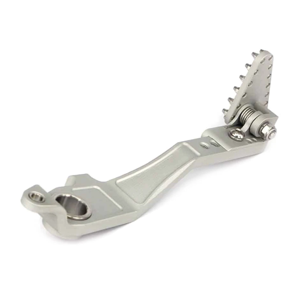 

Silver Rear Foot Brake Lever Pedal For BMW R1200GS LC/ Adventure 2013-2018 14 15 16 17 Adjustable Folding Lever Pedal