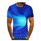Футболка мужская с 3D-принтом, футболка с коротким рукавом для отдыха, 3D футболка в стиле хип-хоп, мужская и женская футболка, новинка 2021