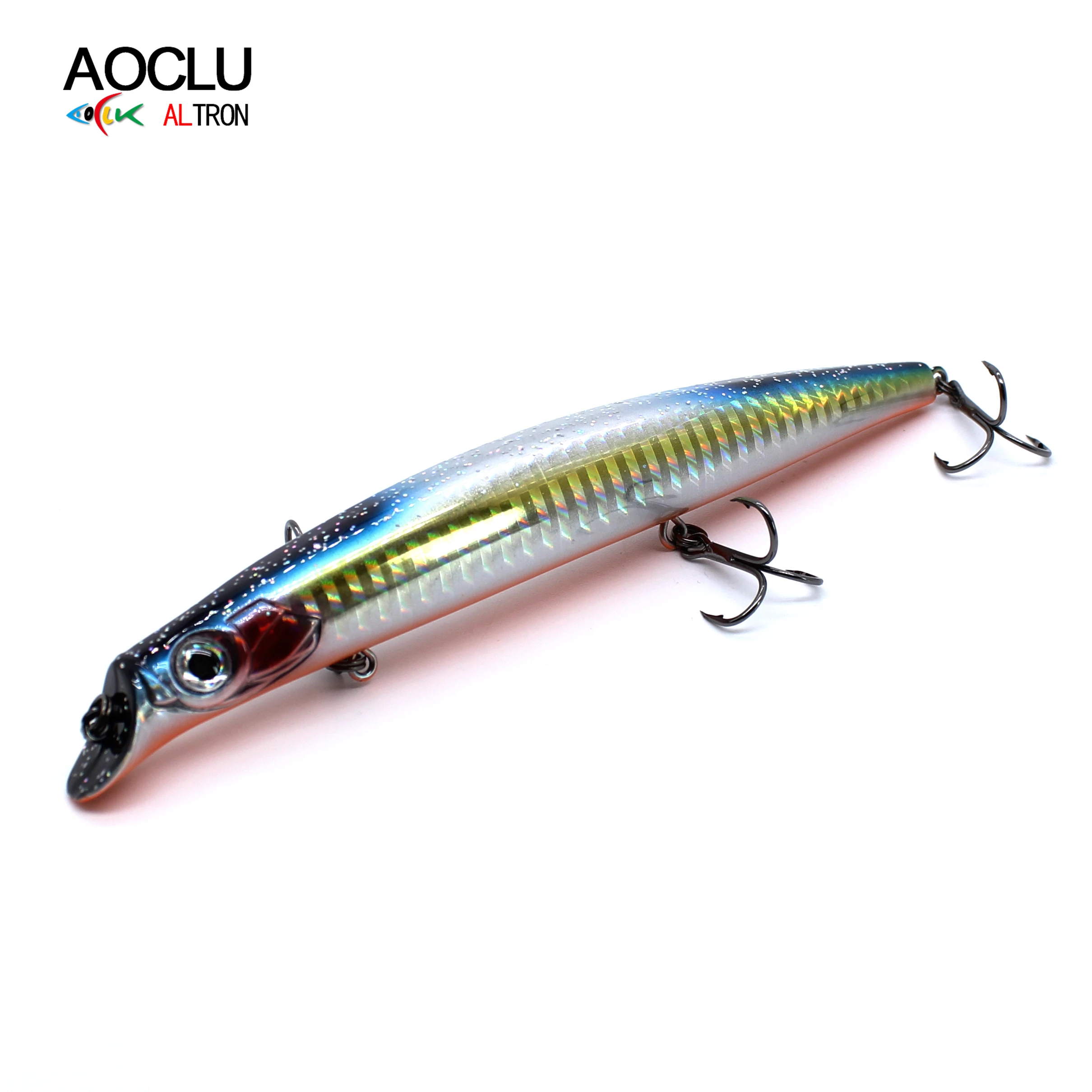 

AOCLU Jerkbait Wobblers Floating 14cm 18g Depth 1m Hard Bait Minnow Pencil Fishing Lures Weight Transfer System Long Casting