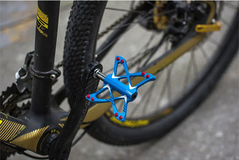 PROMEND Non-slip Mtb Pedals Bearing Mountain Bike Pedals for Bicycle Aluminum/Alloy Ultralight Road Cycling Pedals