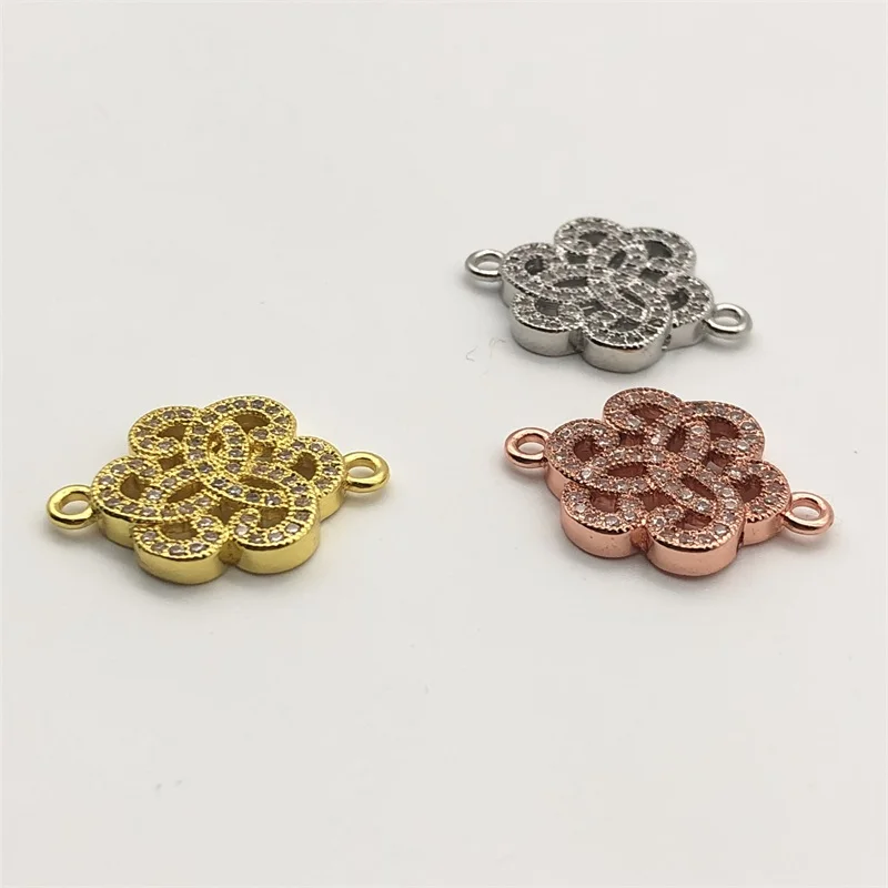 Ювелирные изделия сделай сам очаровательный цветок из меди и циркона