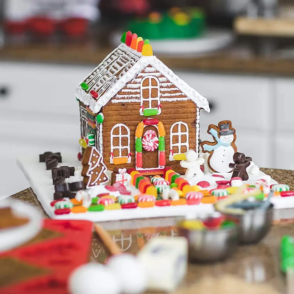 1 шт. Рождественский имбирный домик силиконовая форма для выпечки тортов сделай