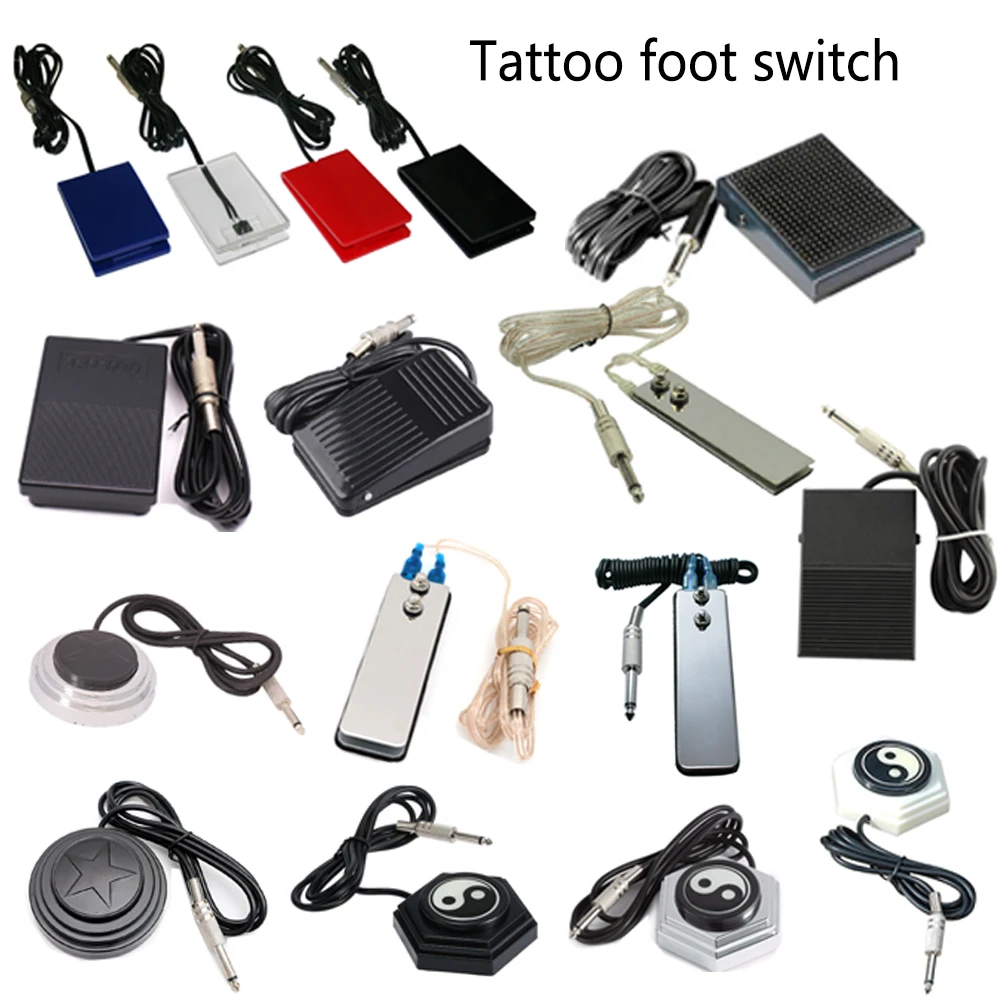 

Tattoo Foot Pedal Switch Controller Tattoo Power Supply Machine FootswitchTattoo Accessory Tools