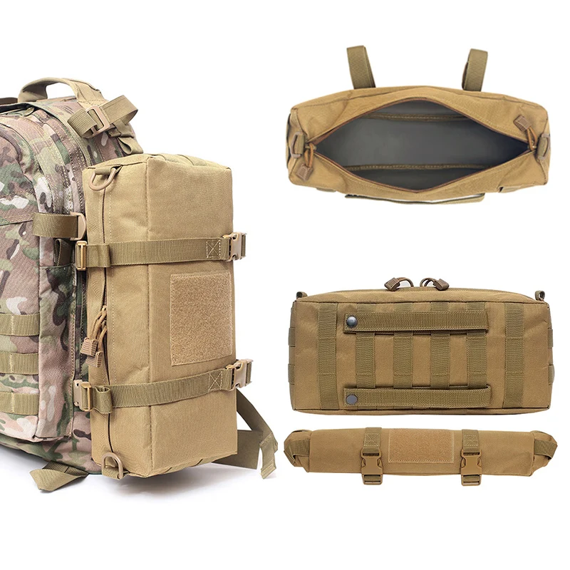 

Tactical Backpack Army Military Molle Sling Bag Hiking Travel Camping Outdoor Sports Storage Pouch Shoulder Bag Accessories