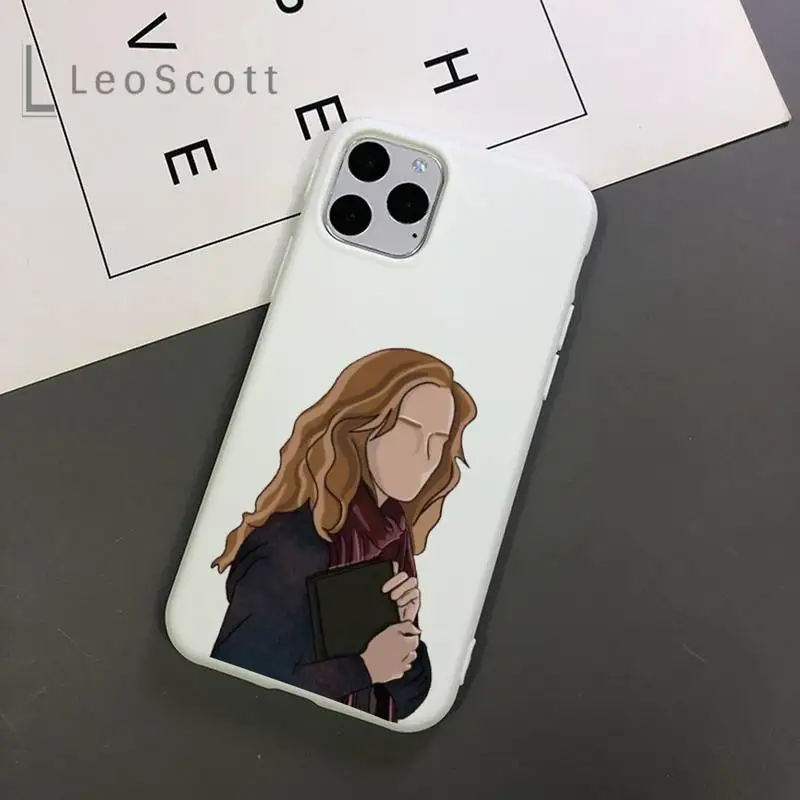 

Draco Malfoy Weasley Twins clear Phone Case Candy Color for iPhone 11 12 mini pro XS MAX 8 7 6 6S Plus X 5S SE 2020 XR