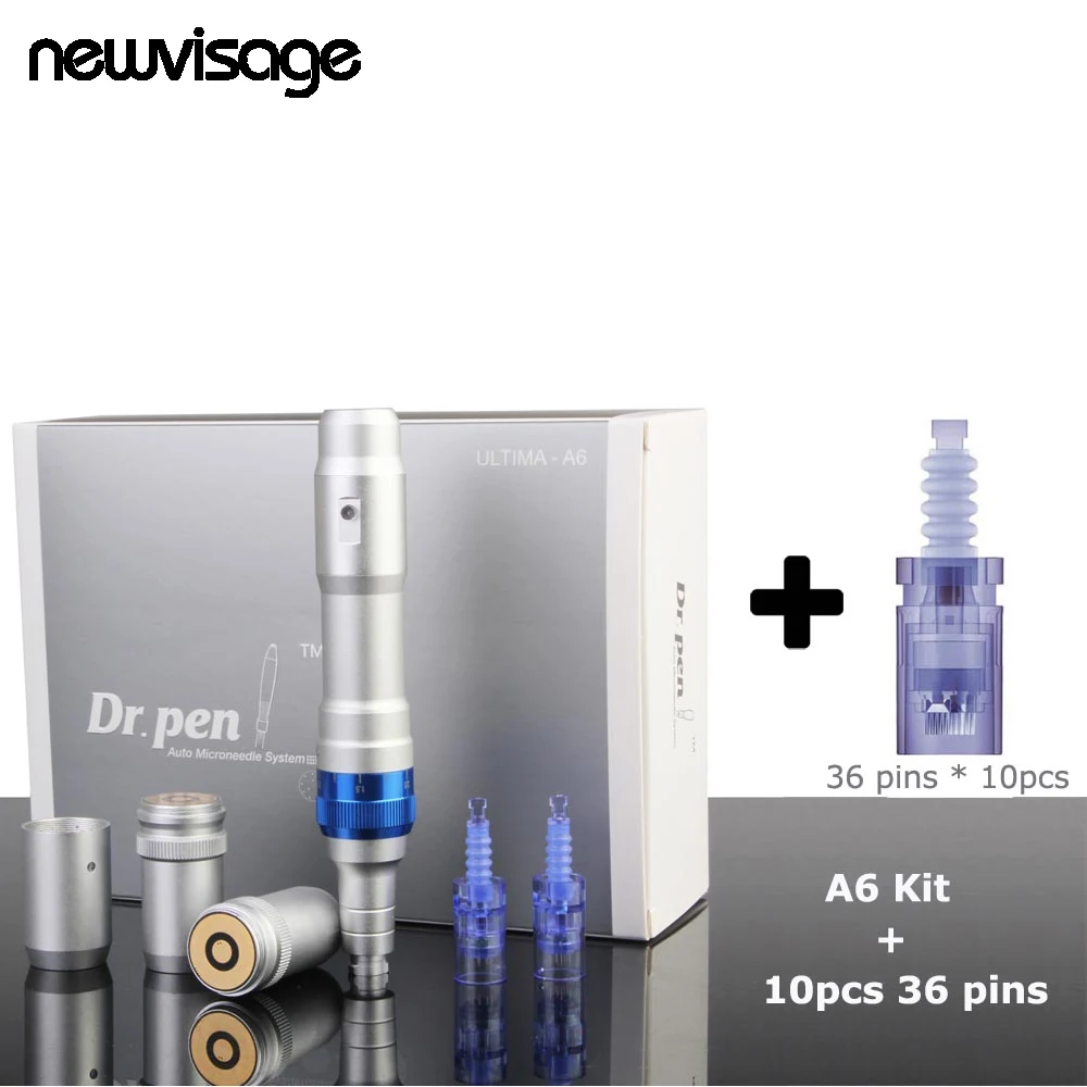 Drpen A6 Derma Pen Micro Needle Microneedling System Derma Stamp MTS permanent Make Up Tool Anti Wrinkle Needling Therapy