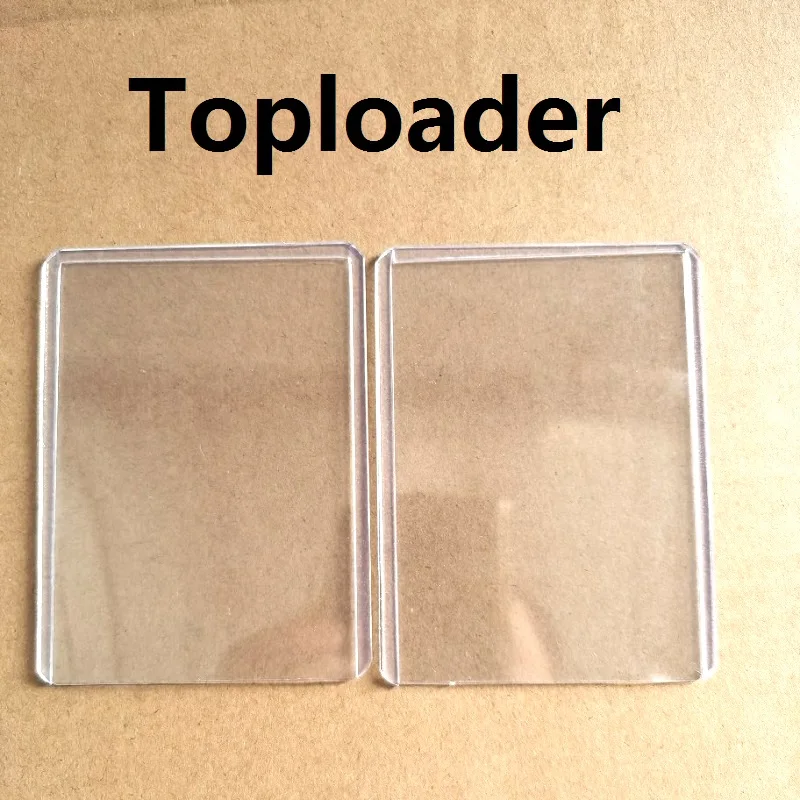 Защитные чехлы для карт настольных игр 35pt 25 шт./упаковка top loader 3X4 дюйма держатель