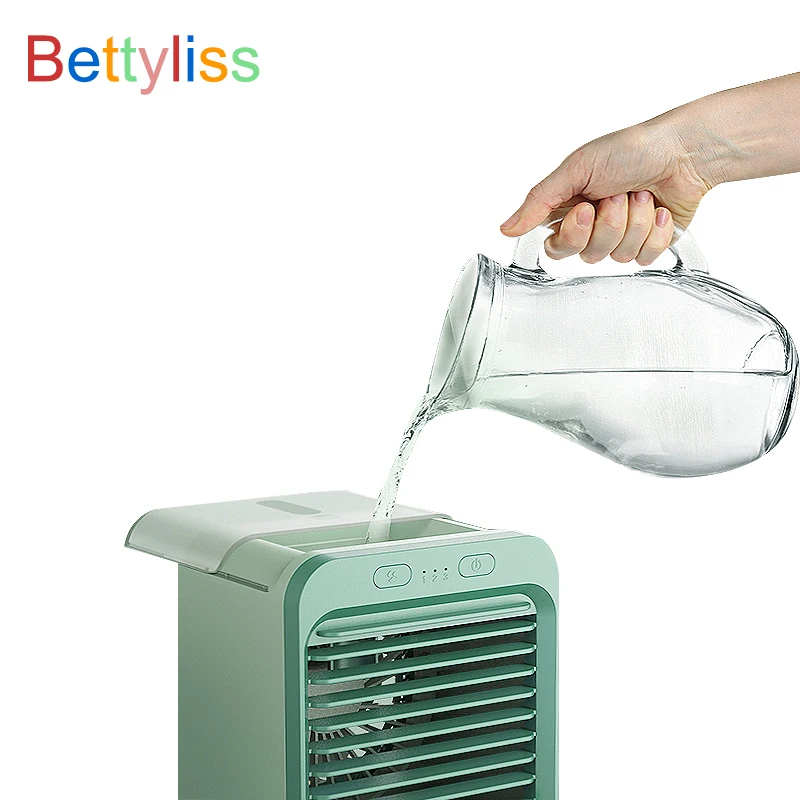 Настольный мини-вентилятор с водяным охлаждением USB-вентилятор светильник щения