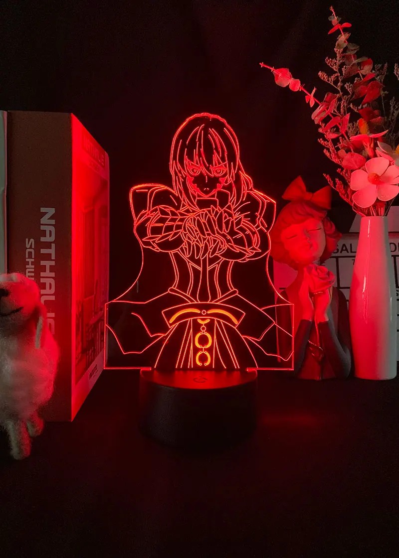 

Anime 3d Lamp Illusion Led Night Light for Baby Room Anniversary Gift Toys for Kids Birthday Party Mood Anime Lights Decoration