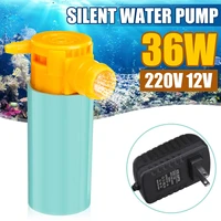 36w 420lh 10m high lift silent submersible water fountain pump filter fish pond aquarium water pump tank fountain 110v 240v